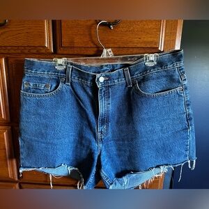 Levi's Dark Blue Women's Jean Shorts